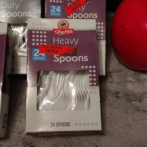 Shoprite heavy duty spoons Other Nib Shoprite 8 Boxes Heavy Spoons